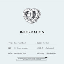 Sister Heart Bead