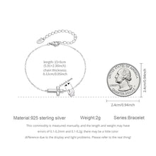 Cross Style Zircon Chain Bracelet