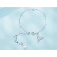 Mermaid Fishtail Zircon Bracelet