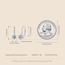 1CT Moissanite Drop Earrings