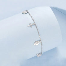 Hamsa Hand of Fatima Cross Charm Bracelet