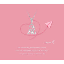 Letter Love Pendant