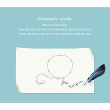 Mermaid Fishtail Zircon Bracelet