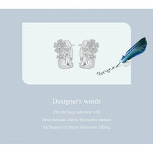 Flower Buckles Earrings