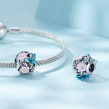 Flowers & Butterfly Bead