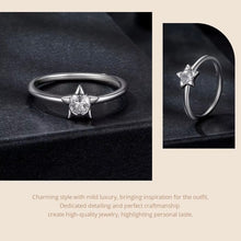 Star Moissanite Ring