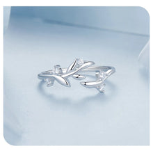 Leaf Open Ring
