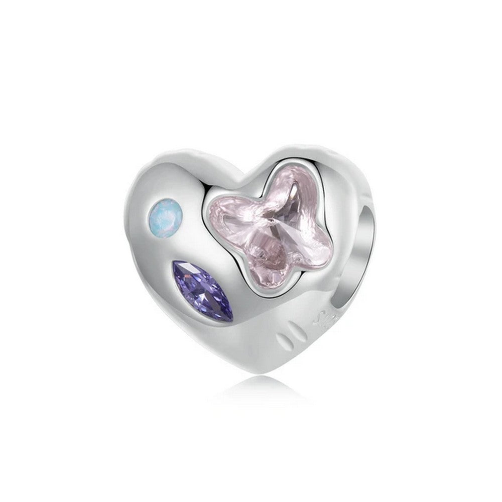 Heart-Shaped Balloon Charm