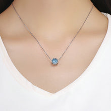 Infinity Blue Crystal Beads