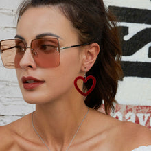 Velvet Heart-shaped Earrings