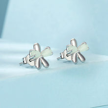 Luminous Flower Stud Earrings