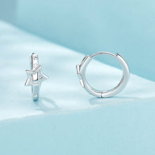 Star Belt Hoop Earrings