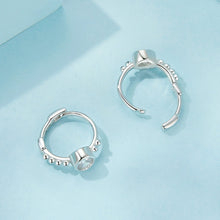 Simple Beads Hoop Earrings