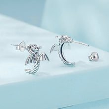 Flying Dragon Stud Earrings