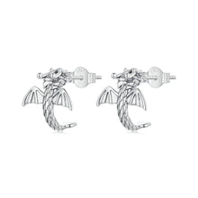 Flying Dragon Stud Earrings