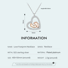 Love Footprint Necklace