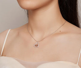 Love Footprint Necklace