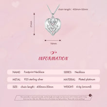 Footprint Necklace