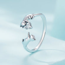 Cats Heart Opening Ring