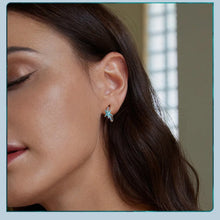 Starfish Hoop Earrings