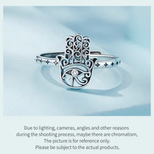 Vintage Hand Of Fatima Opening Ring