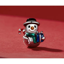 Christmas Snowman Charm
