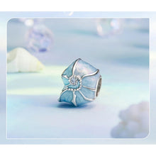 Blue Seashell Charm