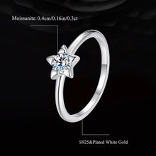 Star Moissanite Ring