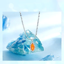 Flame Opal Necklace
