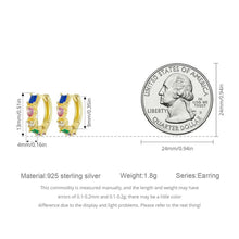 Colorful Hoop Earrings