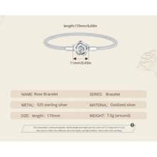 Vintage Rose Flower Basic Bracelet