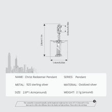 Christ Redeemer Pendant Charm