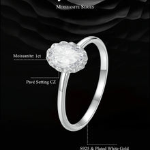 1 CT Moissanite Ring