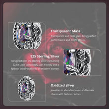 Vintage Gothic Rose Bead Charm