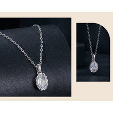 Oval 1 CT Moissanite Necklace