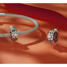 Pearl Flowers Stopper Charm