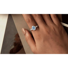 Natural Aquamarine Ring