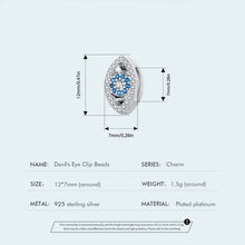 Devil's Eye Clip Bead
