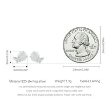 Crystal Rose Earrings