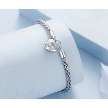 Heart Love Lock Basic Bracelet