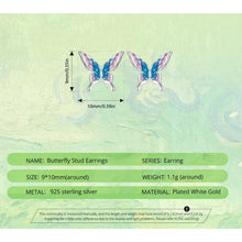 Butterfly Stud Earrings