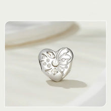 Dreamy Heart Butterfly Charm