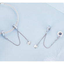 Heart-shaped Tassel Safety Chain