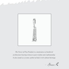 Tower of Pisa Pendant Charms