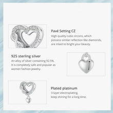 Eternal Heart Clip Bead