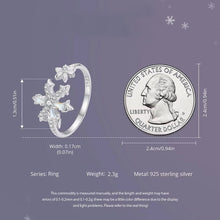 Ice Flower Open Ring