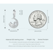 Moon and Cat Pendant