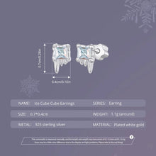 Ice Cube Cube Earrings