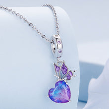 Charm Butterfly on Heart