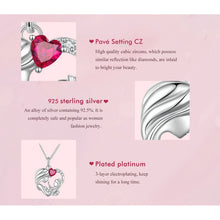 Mother Baby Heart Necklace